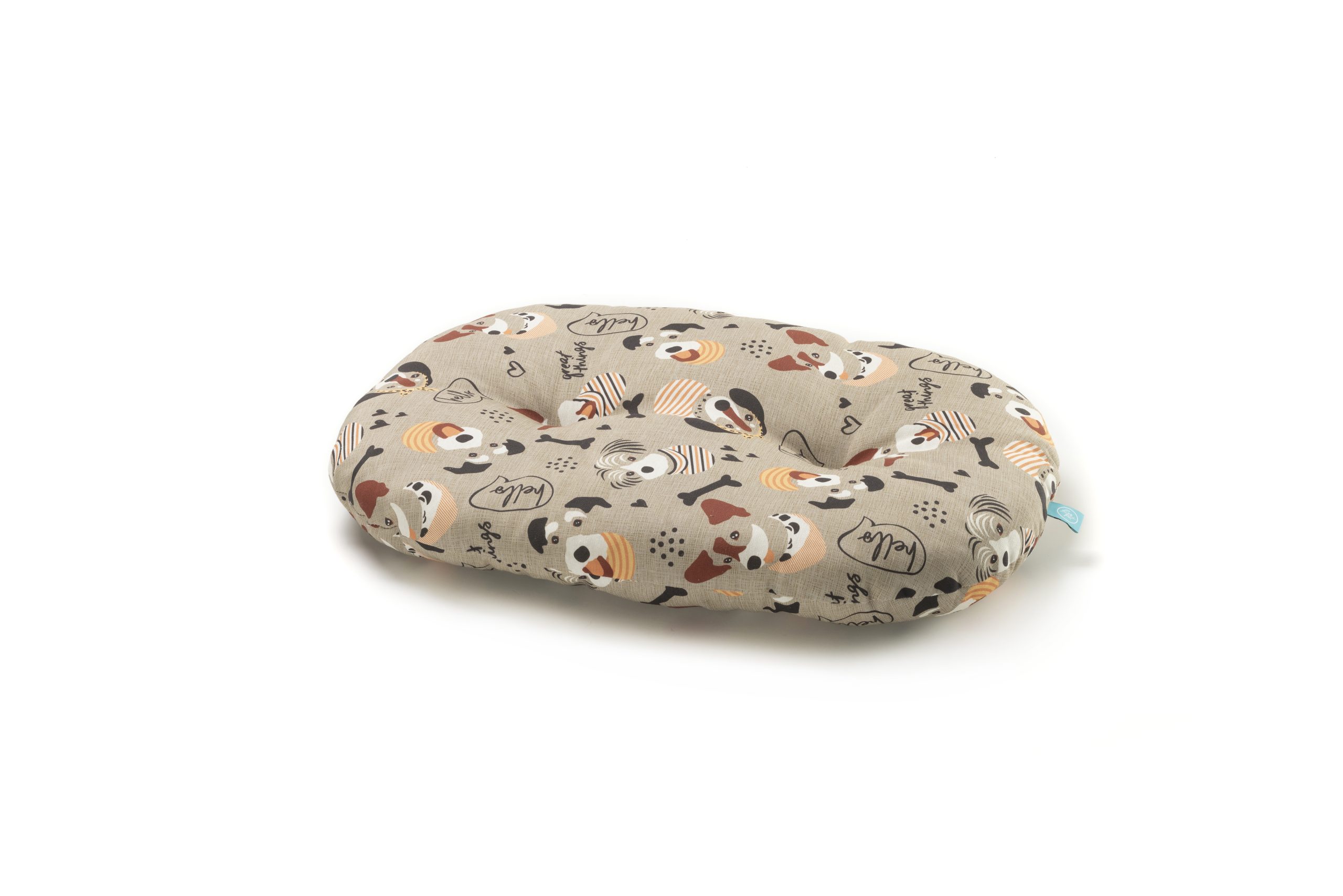 Leopet Cuscino Nettuno Dogs And Bones 105x70 Cm