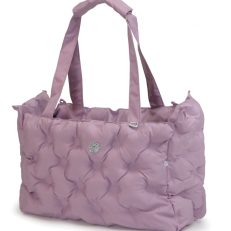 Camon Ca682 Borsa Trasportino Trapuntata - Lilla 40x20x25(h)cm