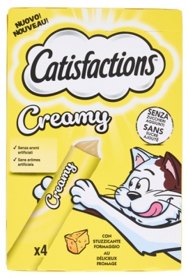 Catisfactions Creamy Formaggio 4 X Gr 10