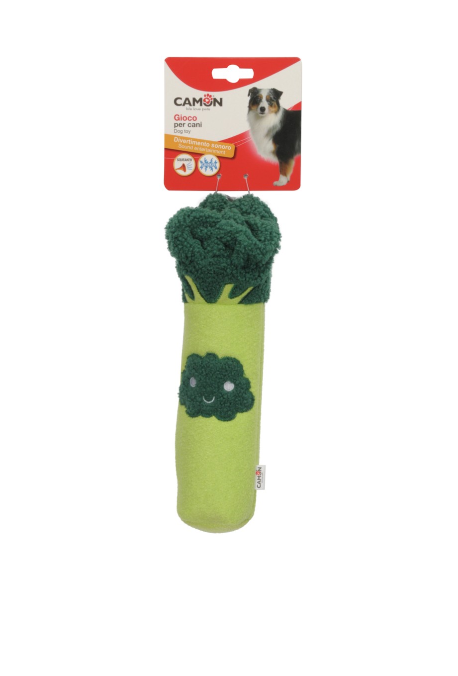 Camon Ah4201 Gioco Cane In Poliestere C/squeaker E Crinkle, 6 Soggetti, Approx. 30cm