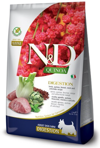 Farmina N&d Dog Secco Adult Mini Digestion Agnello