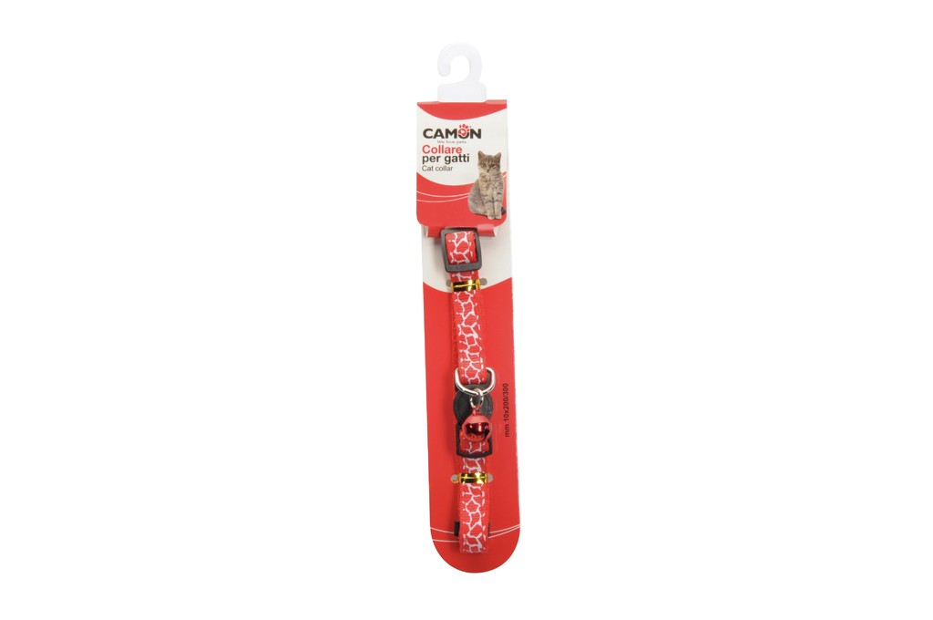 Camon Dg066 Collare Per Gatto, Nylon C/camp. 10-200/300mm