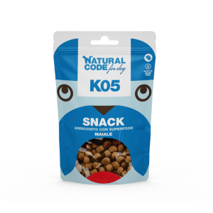 Natural Code Dog Snack Gr 120 - K05 MAIALE