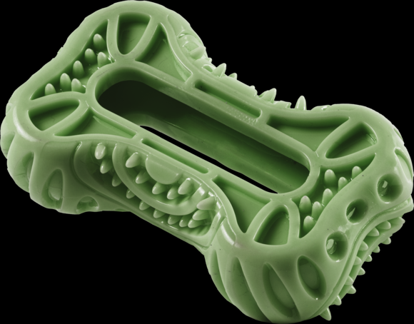 Gimdog Osso Massaggiante Verde Small