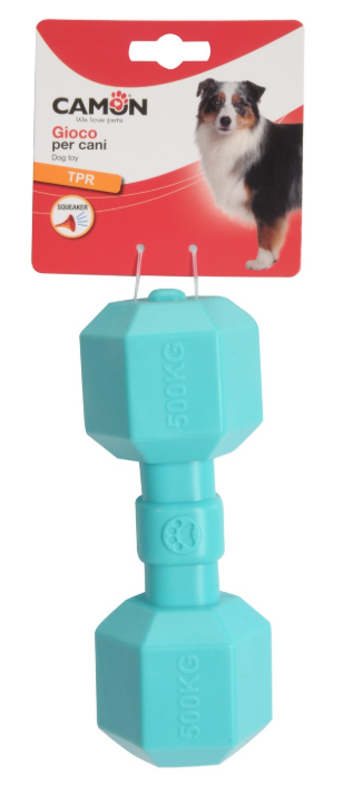 Camon Ad0491 Gioco Cane, In Tpr, Manubrio C/squeaker, . Approx. 20cm