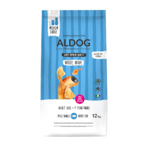 Aldog Adult Med/large Whitewave Pesce Bianco - KG 12