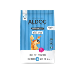 Aldog Adult Med/large Whitewave Pesce Bianco - KG 3