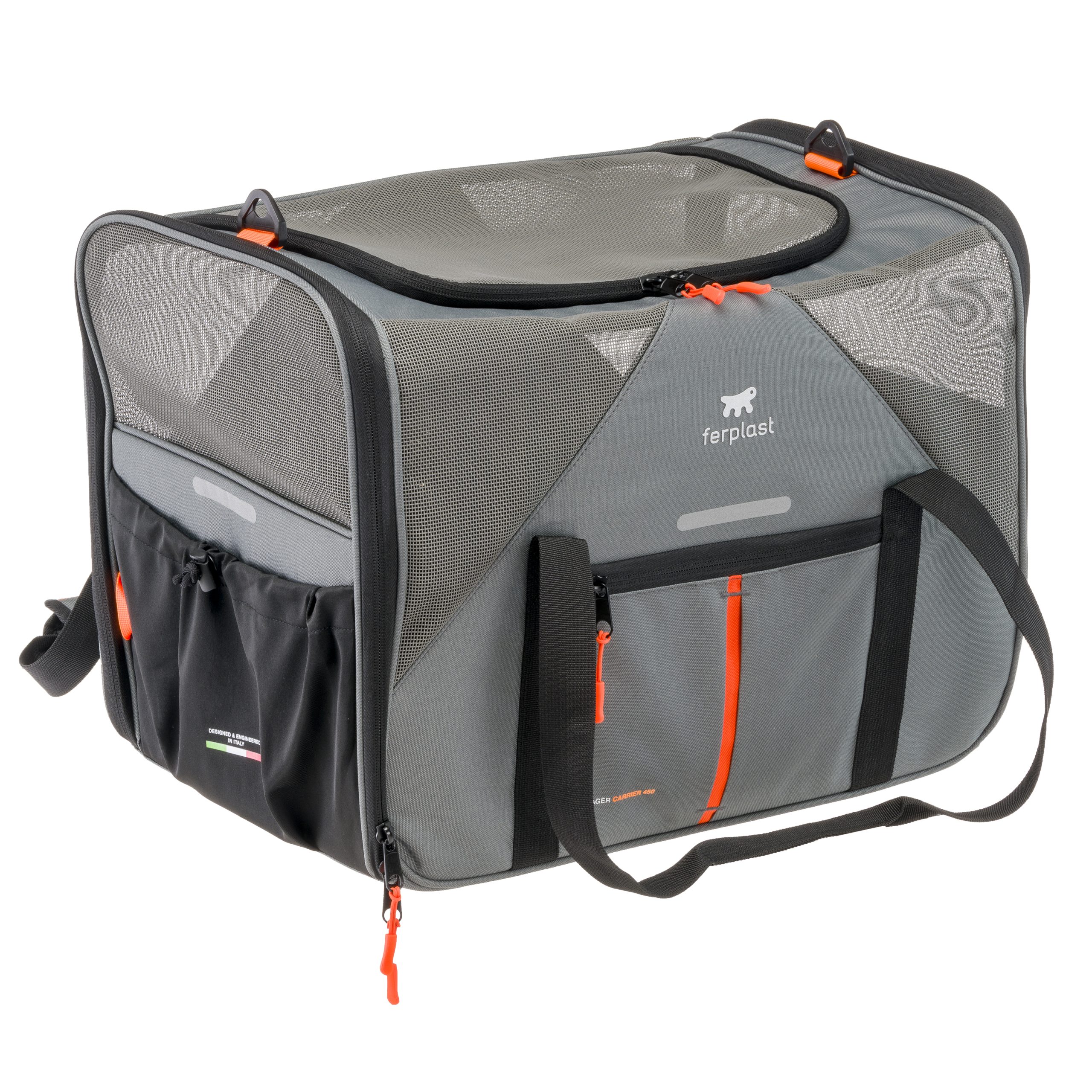 Ferplast Trasportino Voyager Carrier 450 Grigio