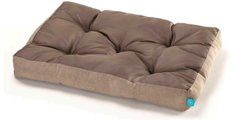 Leopet Materassino Nido D'ape Grigio E Unito Blu 105x75x10h Cm Waterp.