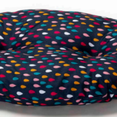 Leopet Cuscino Nettuno Oxford Rain 55x40 Cm Water Res.