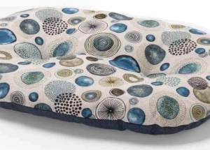 Leopet Cuscino Nettuno Blue Spheres 70x50 Cm