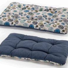 Leopet Cuscino Bomber Blue Spheres 65x105 Cm