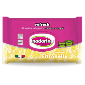 Inodorina Salviette Citronella Pz 40