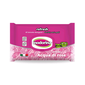 Inodorina Salviette Acqua Rose Pz 40