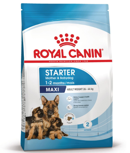 Royal Canin Dog Secco Maxi Starter Mother E Babydog