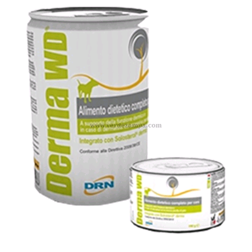 Drn Dog Umido Lattina Derma Wd 400 Gr