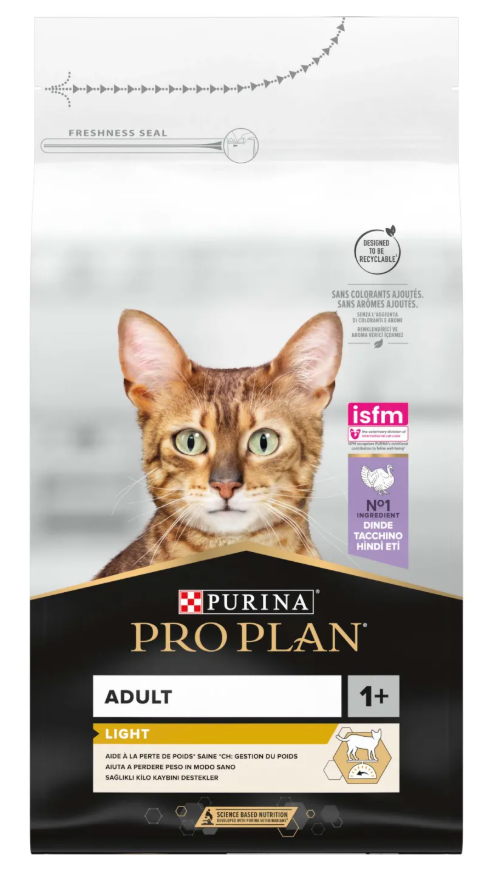 Proplan Cat Secco Adult Light Tacchino