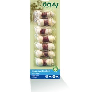 Oasy Snack Dog Osso Masticabile Con Tg S - MANZO GR 85