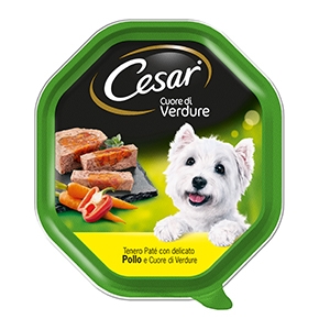 Cesar Selezione Orto Gr 150 - POLLO CUORE VERDURE DELL'ORTO
