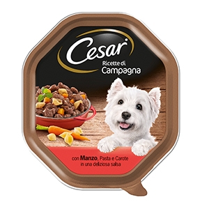 Cesar Ricette Campagna Gr 150 - MANZO SUCCOSO PASTA CAROTE PREZZEMOLO