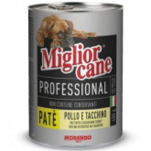 Morando Dog Pate' Pollo Tacchino Gr 400