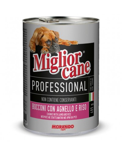 Morando Dog Bocconi Agnello Riso Gr 405
