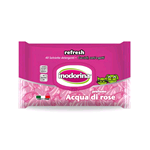 Inodorina Salviette Acqua Rose Pz 40 - immagine 2
