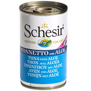 Schesir Cat Umido Lattina Kitten Tonno Aloe Gr 140