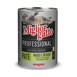 Morando Cat Pate' Manzo Ortaggi Gr 400