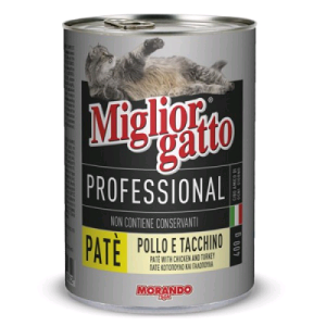 Morando Cat Pate' Pollo E Tacchino Gr 400