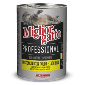Morando Cat Bocconi Pollo Tacchino Gr 405