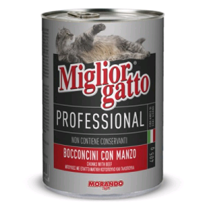 Morando Cat Bocconi Manzo Gr 405