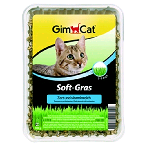 Gimcat Erba Gatta Soft Gras Gr 100 - immagine 3