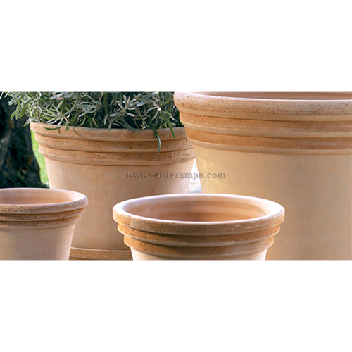 Telcom Vaso Terracotta Cilindrico Diametro 45