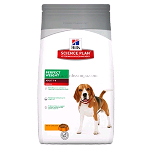 **hill's Dog Secco Adult Medium Perfect Weight Kg 2 - immagine 3