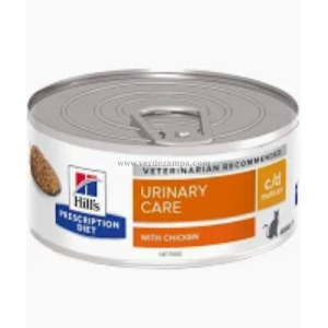 Hill's Cat Umido Prescription Diet Lattina C/d Pollo Gr 156