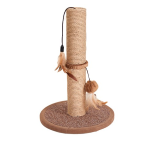 Camon Ac111 Tiragraffi, In Moquette, Base Tonda, A Colonna Con 2 Giochi, Diam.30 X 43(h) Cm - immagine 2