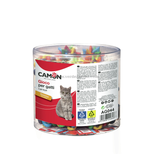 Camon Ag044 Gioco Gatto Gomma Intrecc.*24p - immagine 3
