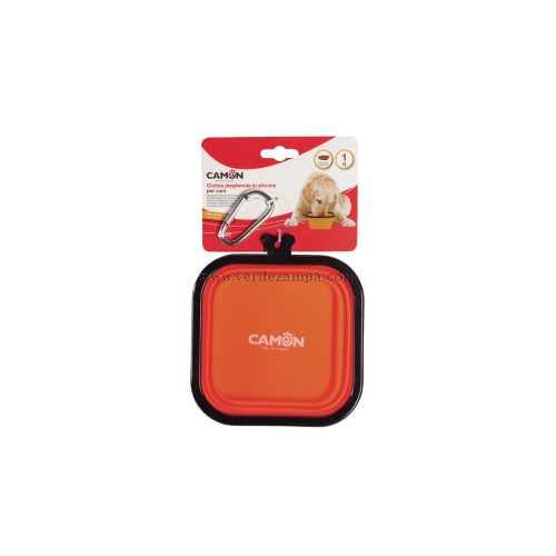 Camon C0370/b Ciotola Quadrata Collass.in Silicone Misura L 1000ml 6p