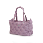 Camon Ca682 Borsa Trasportino Trapuntata - Lilla 40x20x25(h)cm - immagine 2
