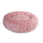 Camon Cc0143 Cuccia Ciambella, Colore Rosso Striato, Diam. 80cm - immagine 2