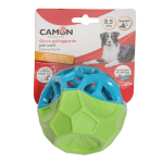 Camon Ad085 Gioco Cane, Palla Cubo Geometrica In Tpr, Galleggiante, C/squeaker, 8,5cm - immagine 2