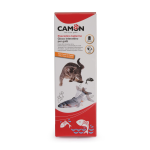 Camon Ag050 Gioco Gatto A Forma Di Pesce, Interattivo, Ricarica Usb - immagine 2