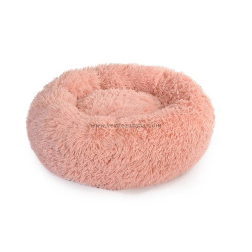 Camon Cc0141 Cuccia Ciambella, Colore Rosa Antico, Diam. 80cm - immagine 3