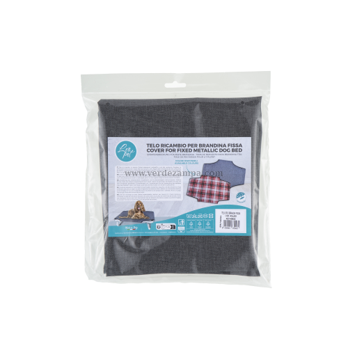 Leopet Telo Ricambio Brandina Fissa Nero, 40x60 Cm - immagine 3