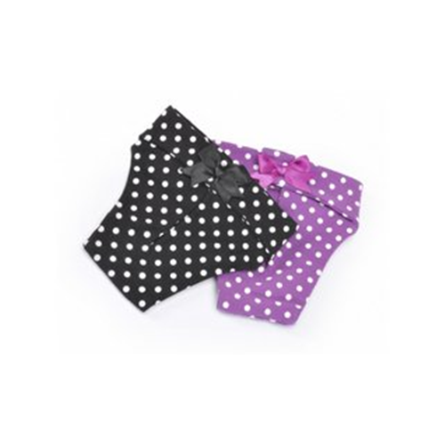Camon C206/b Mutandin.viola Pois C/fioc-tg1