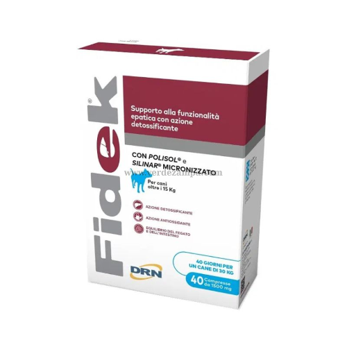 Drn Dog Integratore Fidek Compresse 1500 Mg Cpr 40 - immagine 3