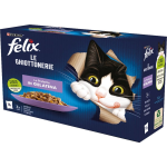 Felix Multipack Ghiottoneria Manzo-pollo-salmone-tonno Pz 12x Gr 85 - immagine 2