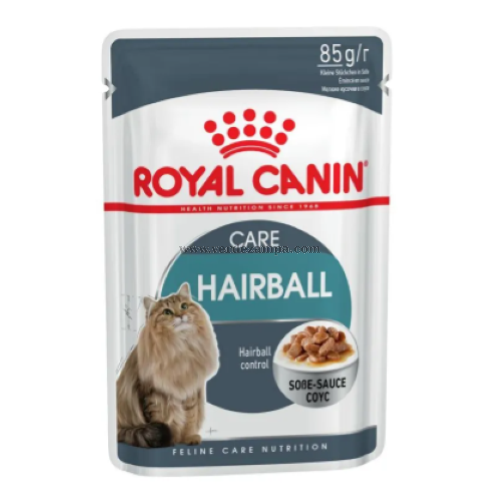 Royal Canin Cat Umido Busta Gravy Hairball Care Gr 85 - immagine 3