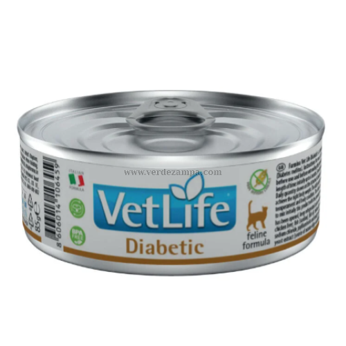 Farmina Vet Life Cat Umido Diabetic Gr 85 - immagine 3